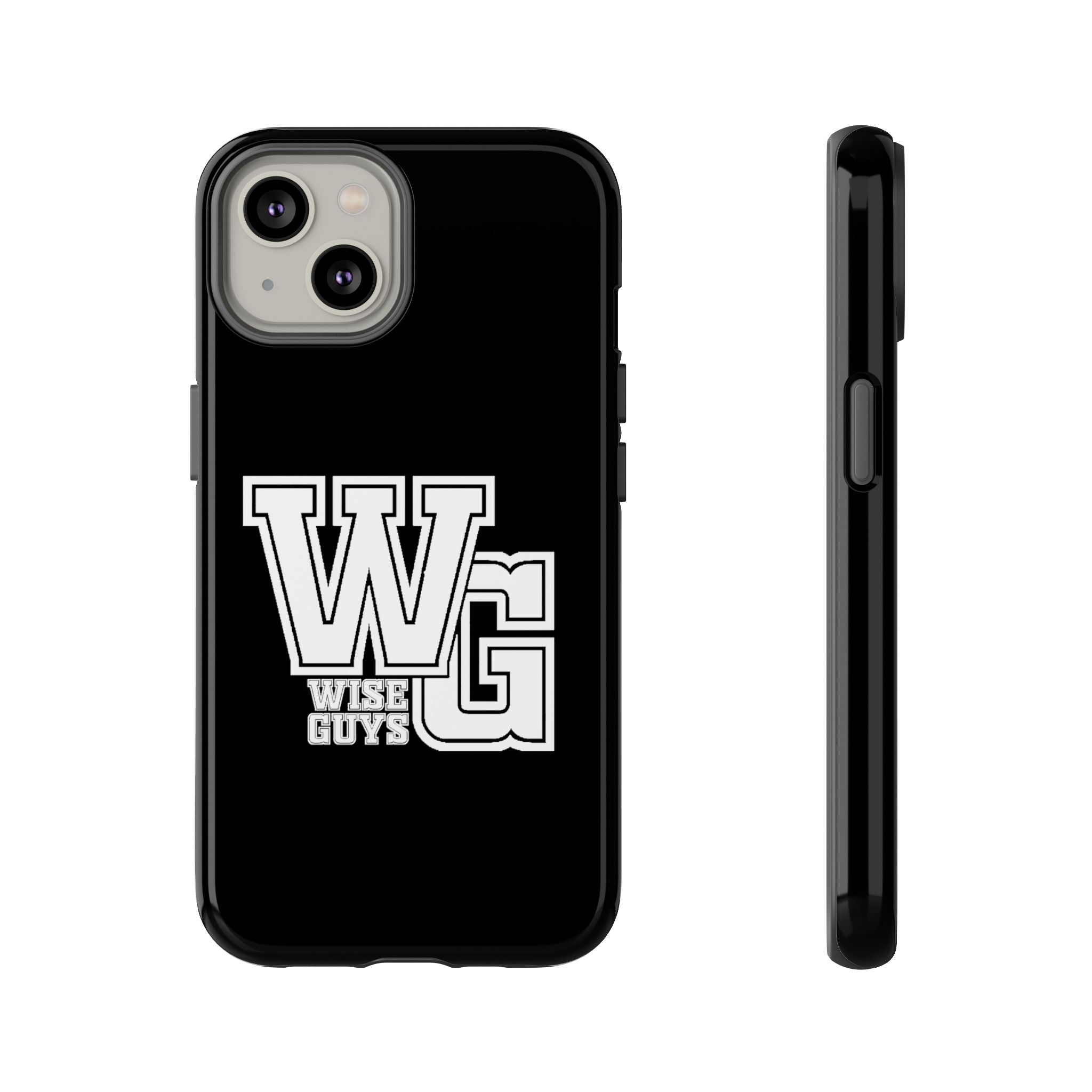 Wise Guys 'WG' Tough Phone Case — Protective White Phone Cover