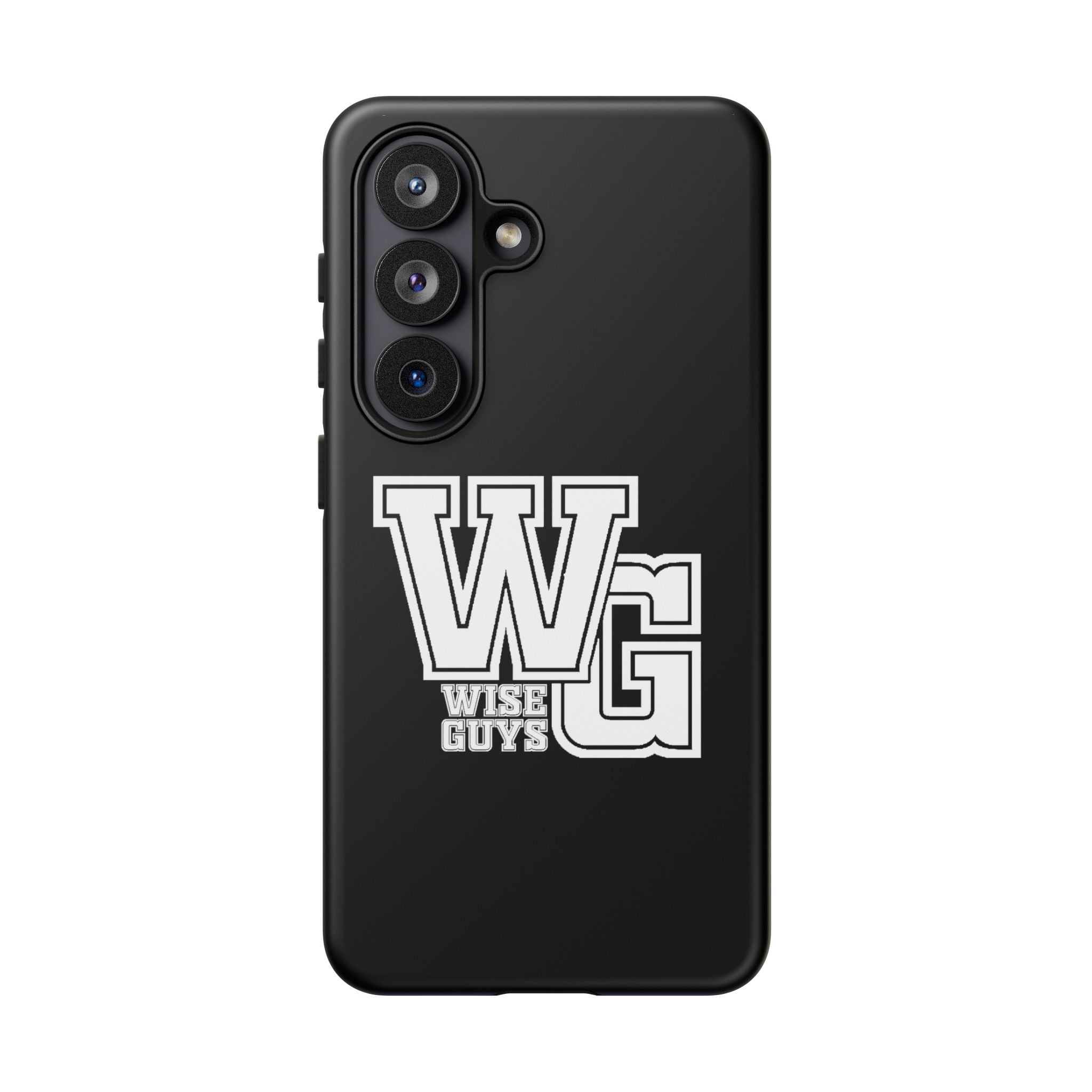 Wise Guys 'WG' Tough Phone Case — Protective White Phone Cover