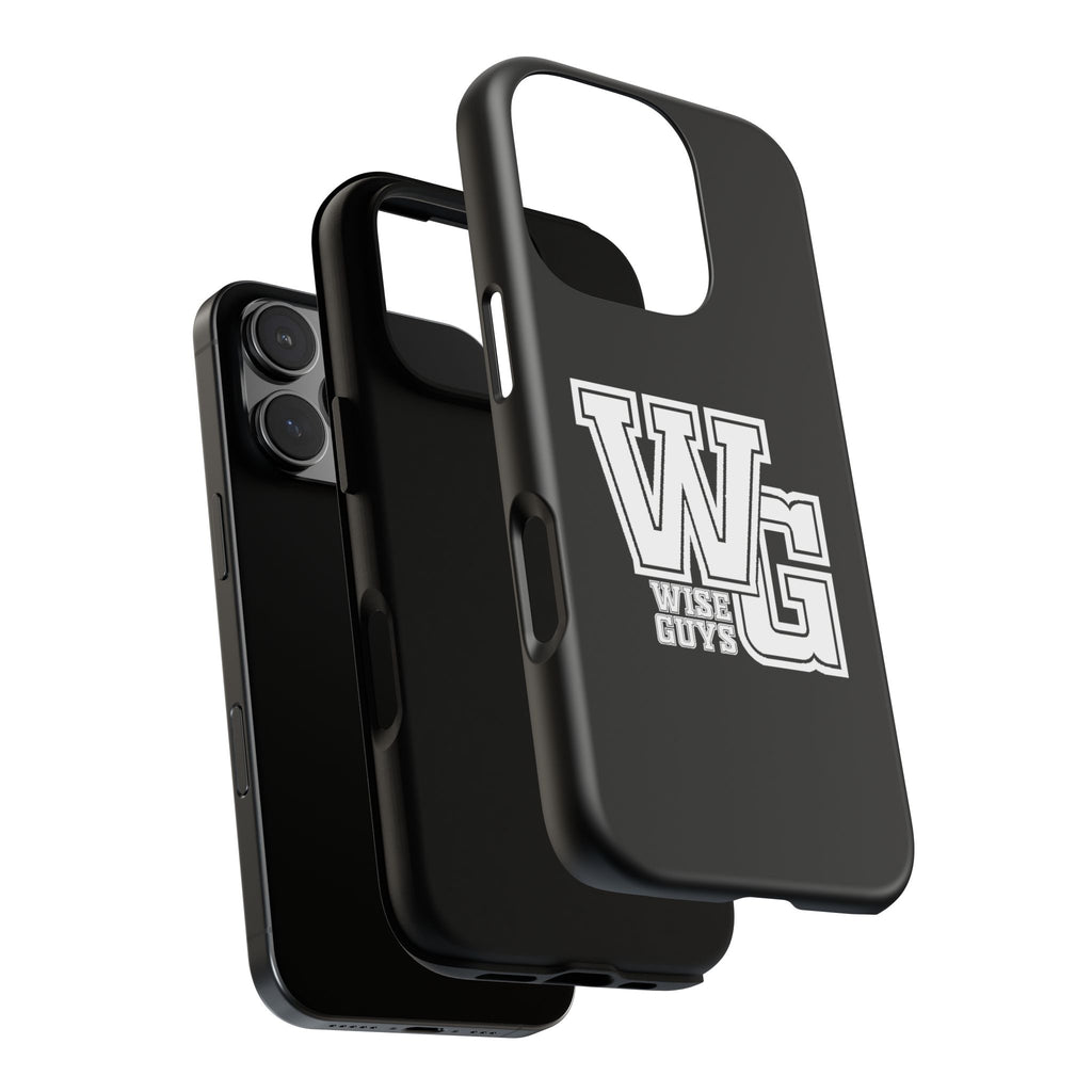 Wise Guys 'WG' Tough Phone Case — Protective White Phone Cover