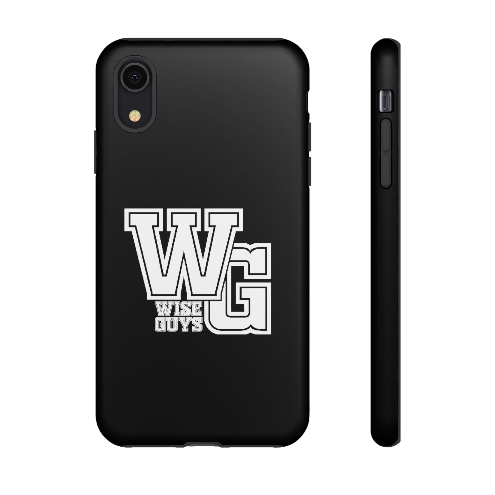 Wise Guys 'WG' Tough Phone Case — Protective White Phone Cover