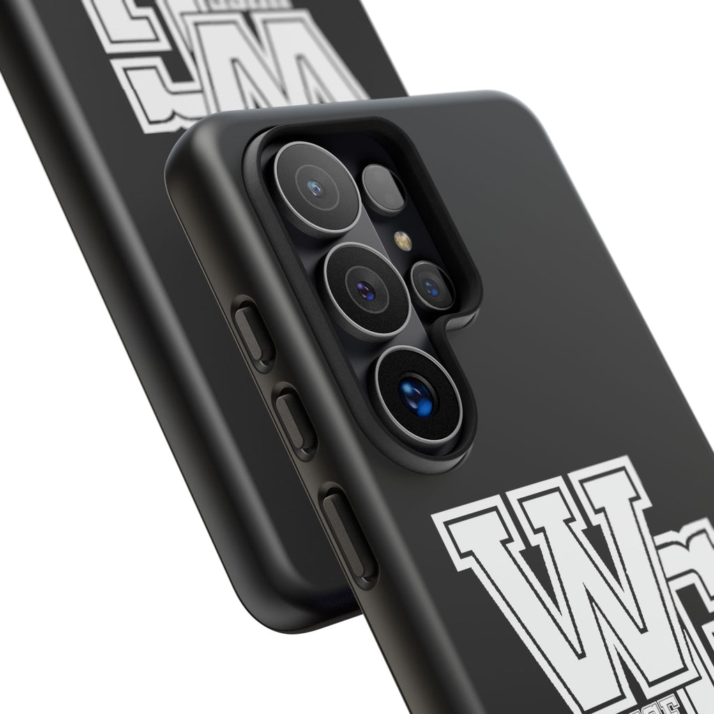 Wise Guys 'WG' Tough Phone Case — Protective White Phone Cover