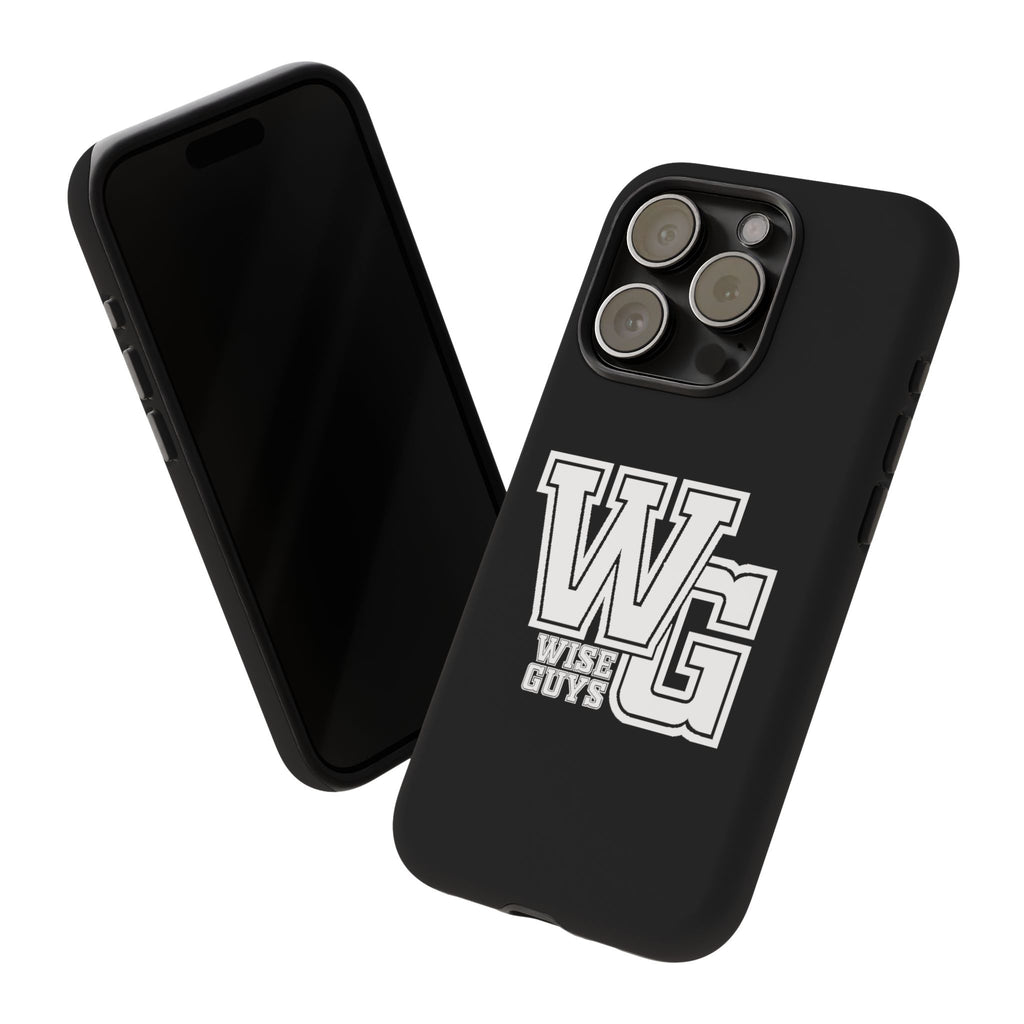 Wise Guys 'WG' Tough Phone Case — Protective White Phone Cover