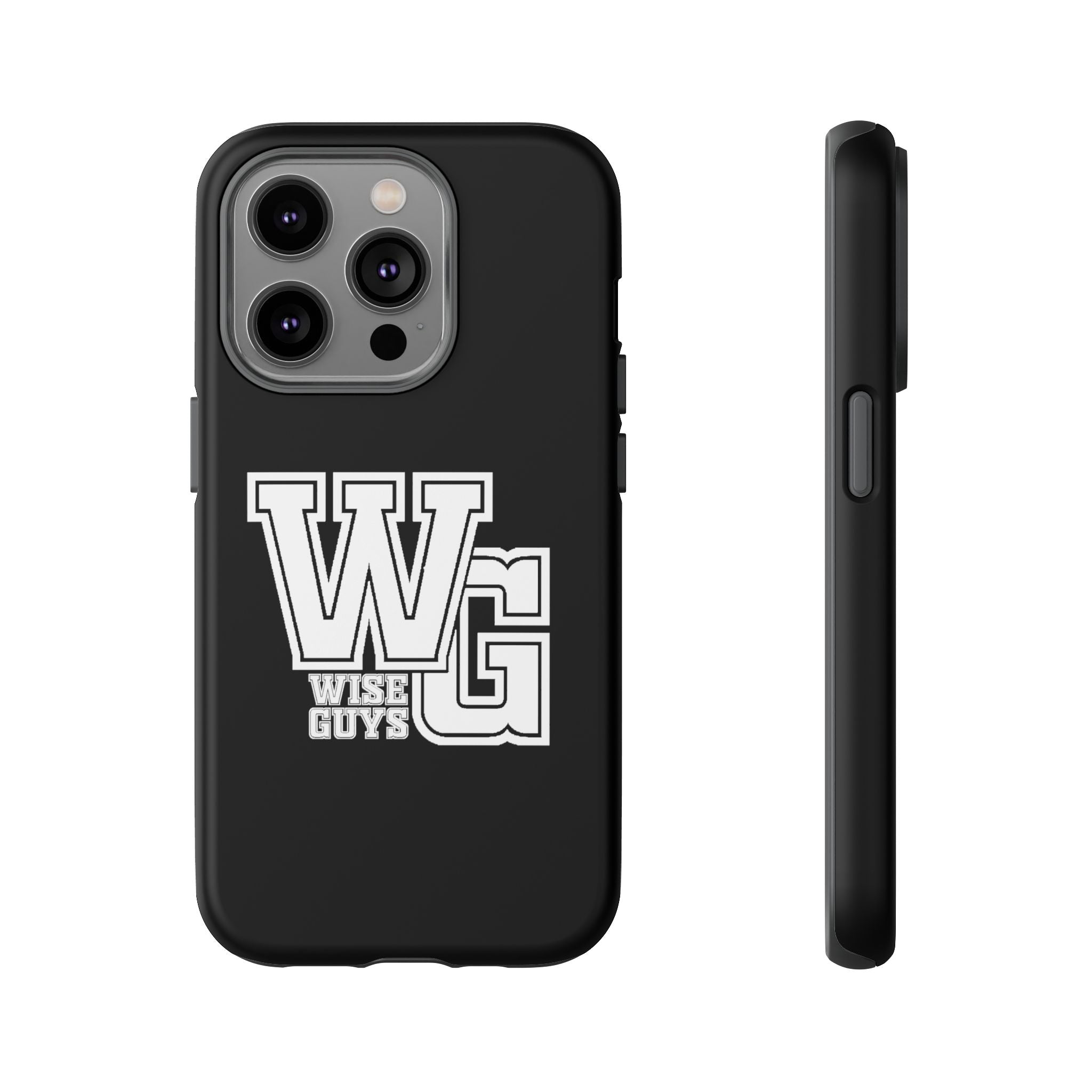 Wise Guys 'WG' Tough Phone Case — Protective White Phone Cover
