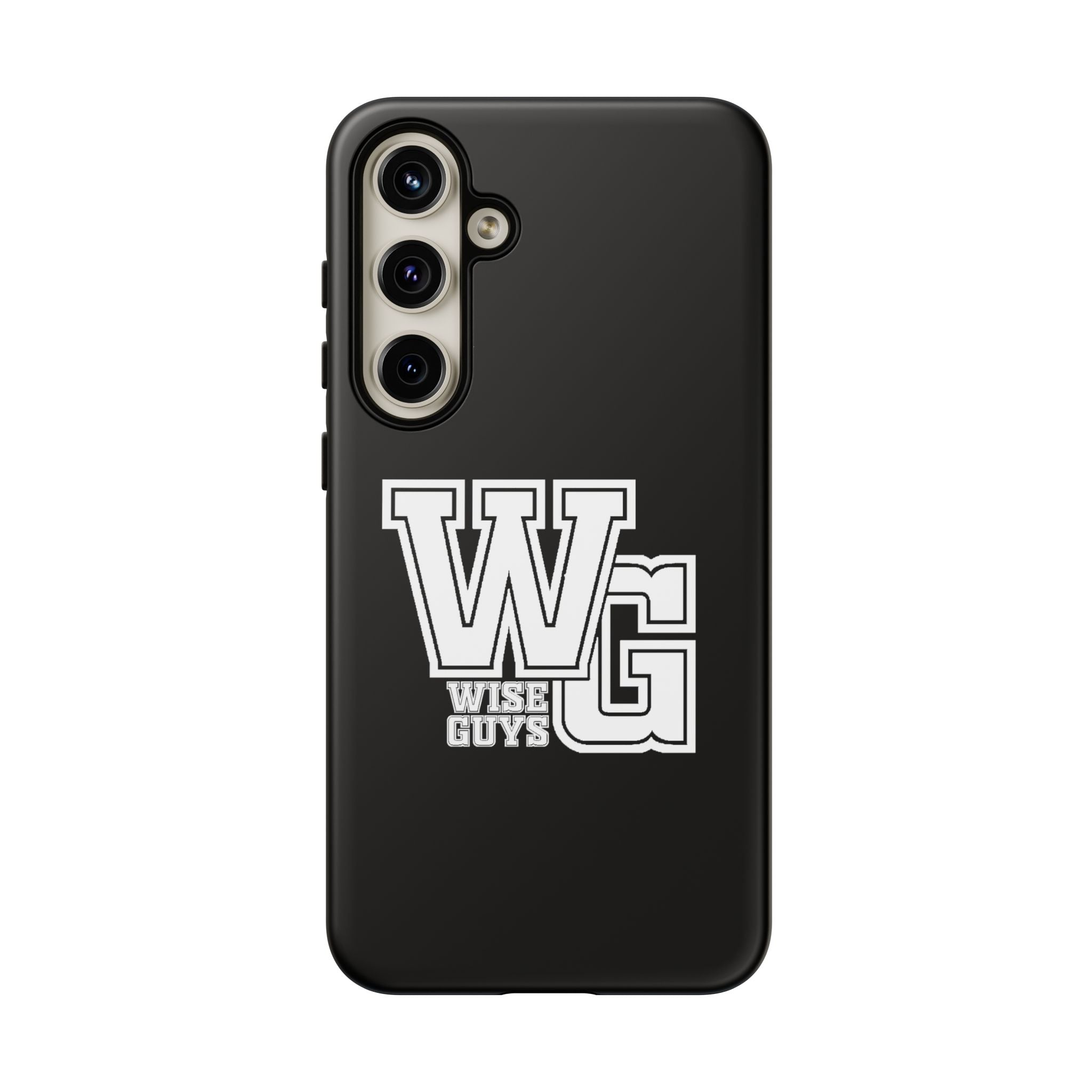 Wise Guys 'WG' Tough Phone Case — Protective White Phone Cover