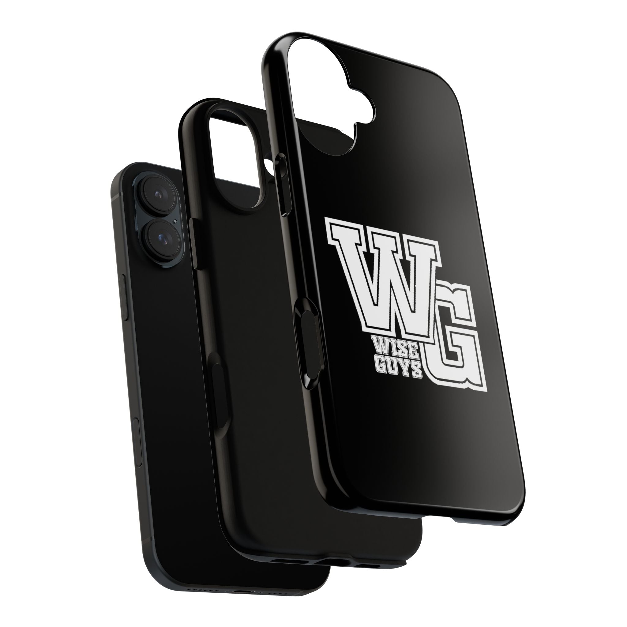 Wise Guys 'WG' Tough Phone Case — Protective White Phone Cover
