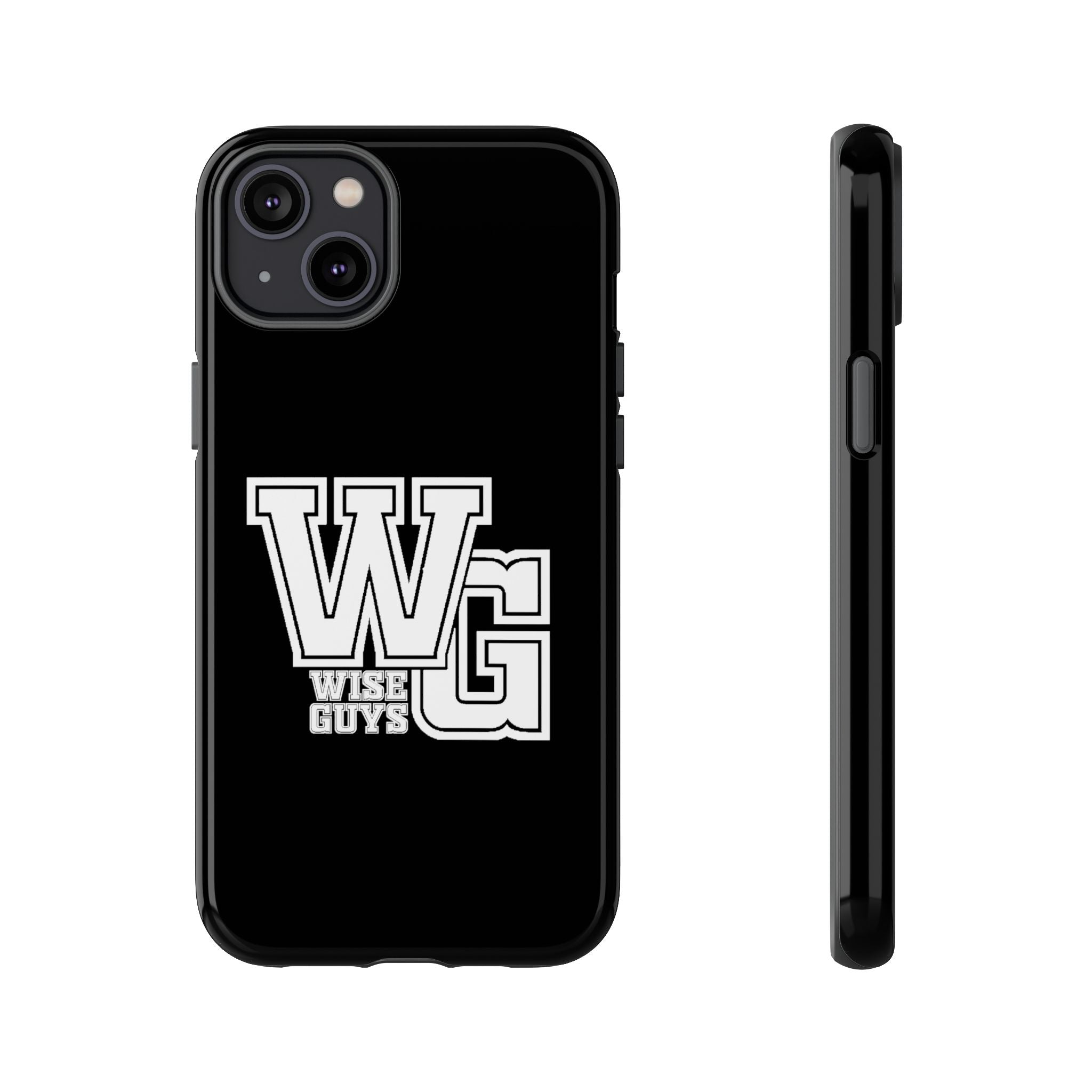Wise Guys 'WG' Tough Phone Case — Protective White Phone Cover