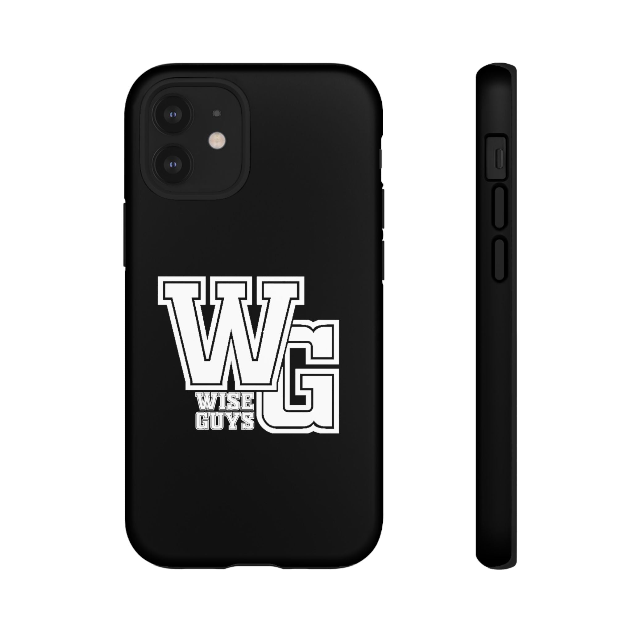 Wise Guys 'WG' Tough Phone Case — Protective White Phone Cover