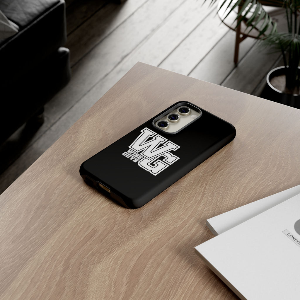 Wise Guys 'WG' Tough Phone Case — Protective White Phone Cover