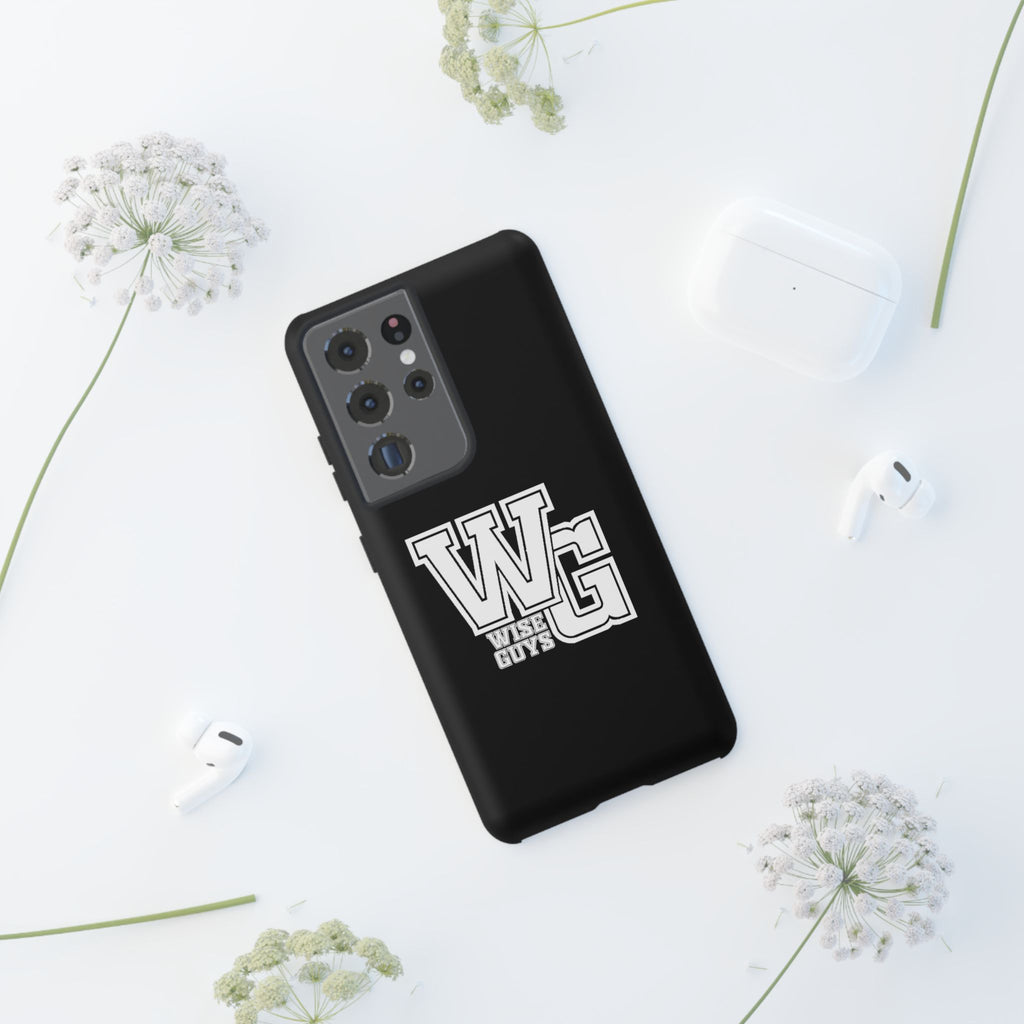 Wise Guys 'WG' Tough Phone Case — Protective White Phone Cover
