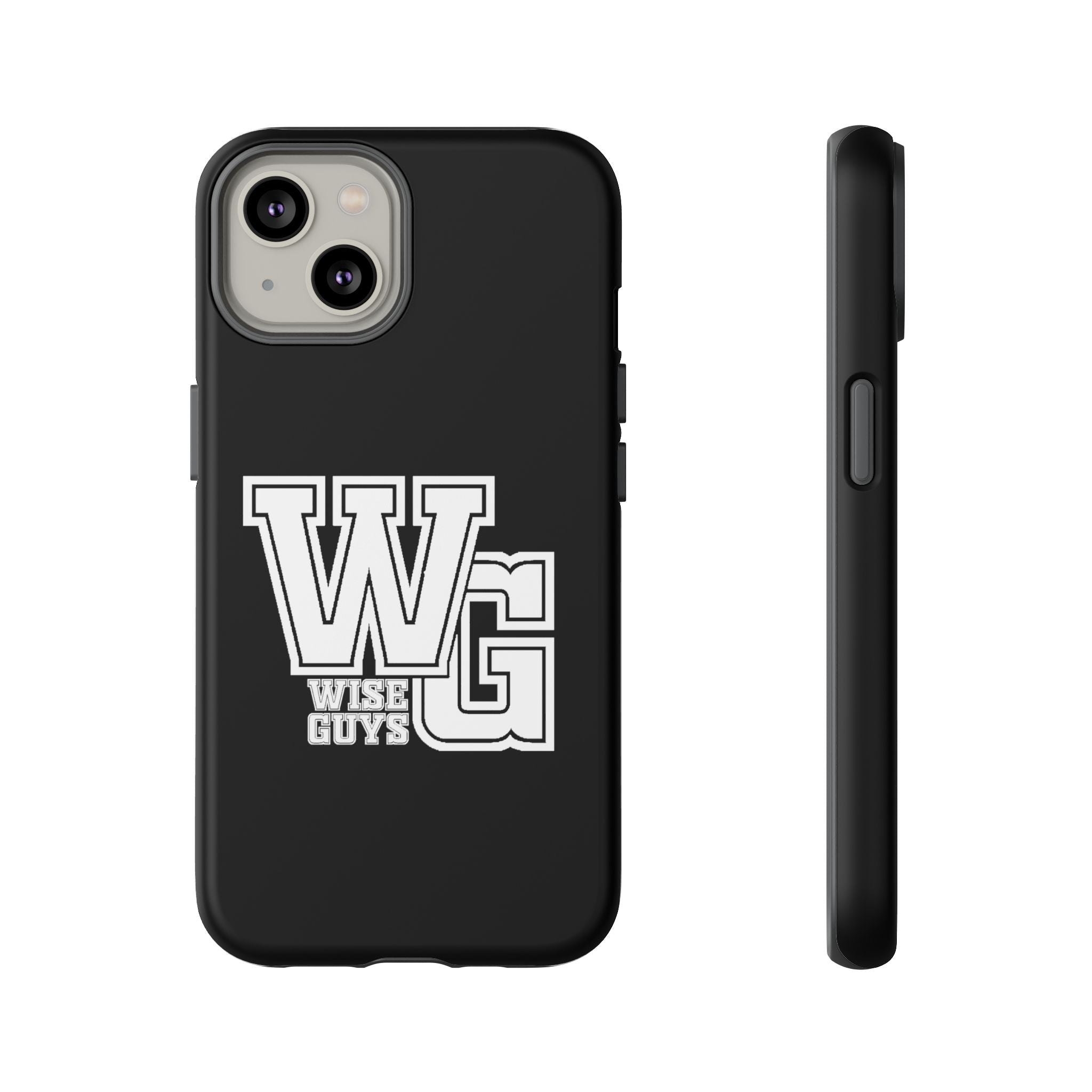 Wise Guys 'WG' Tough Phone Case — Protective White Phone Cover