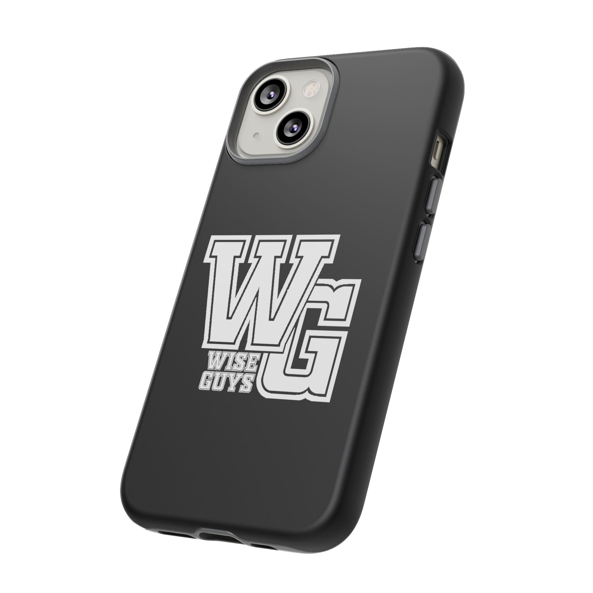 Wise Guys 'WG' Tough Phone Case — Protective White Phone Cover
