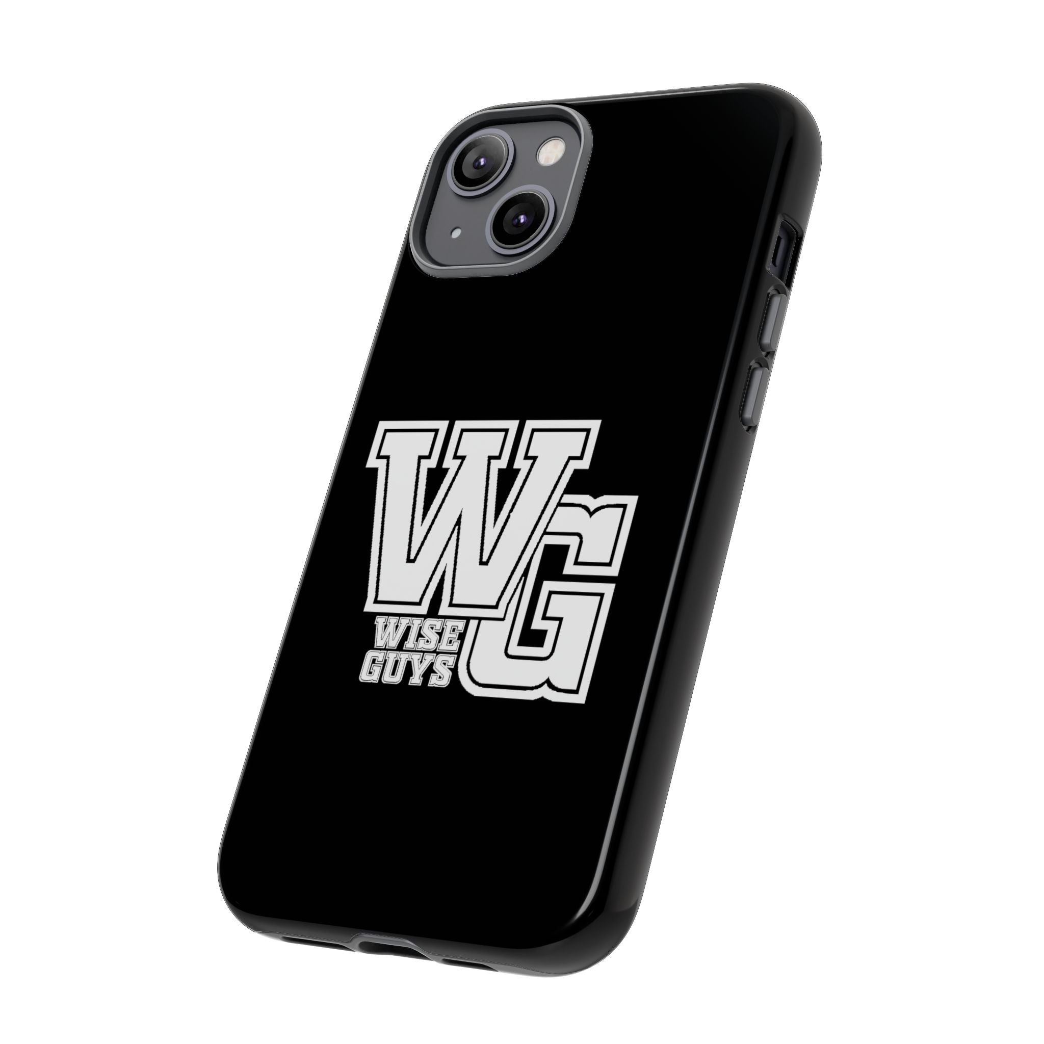 Wise Guys 'WG' Tough Phone Case — Protective White Phone Cover