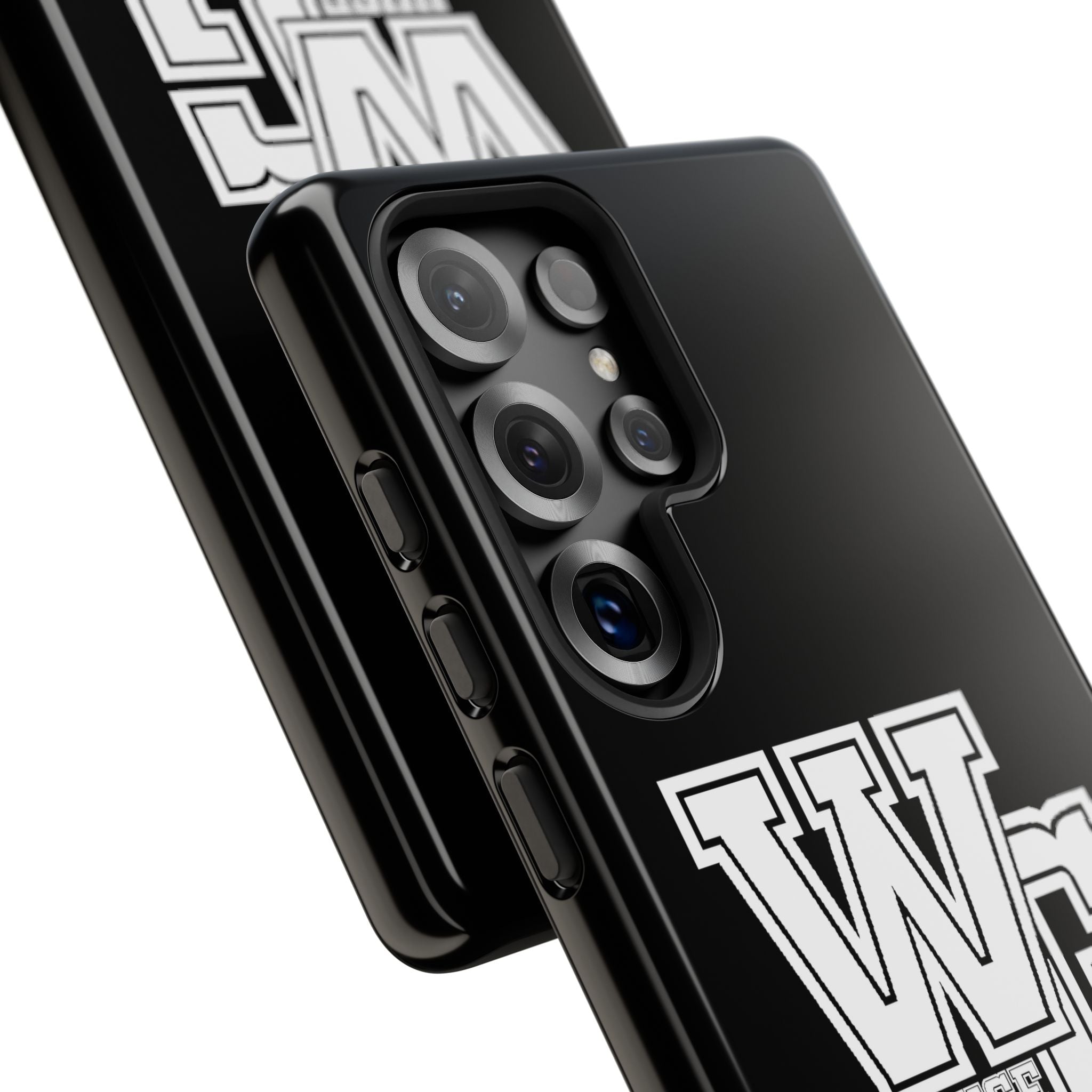 Wise Guys 'WG' Tough Phone Case — Protective White Phone Cover
