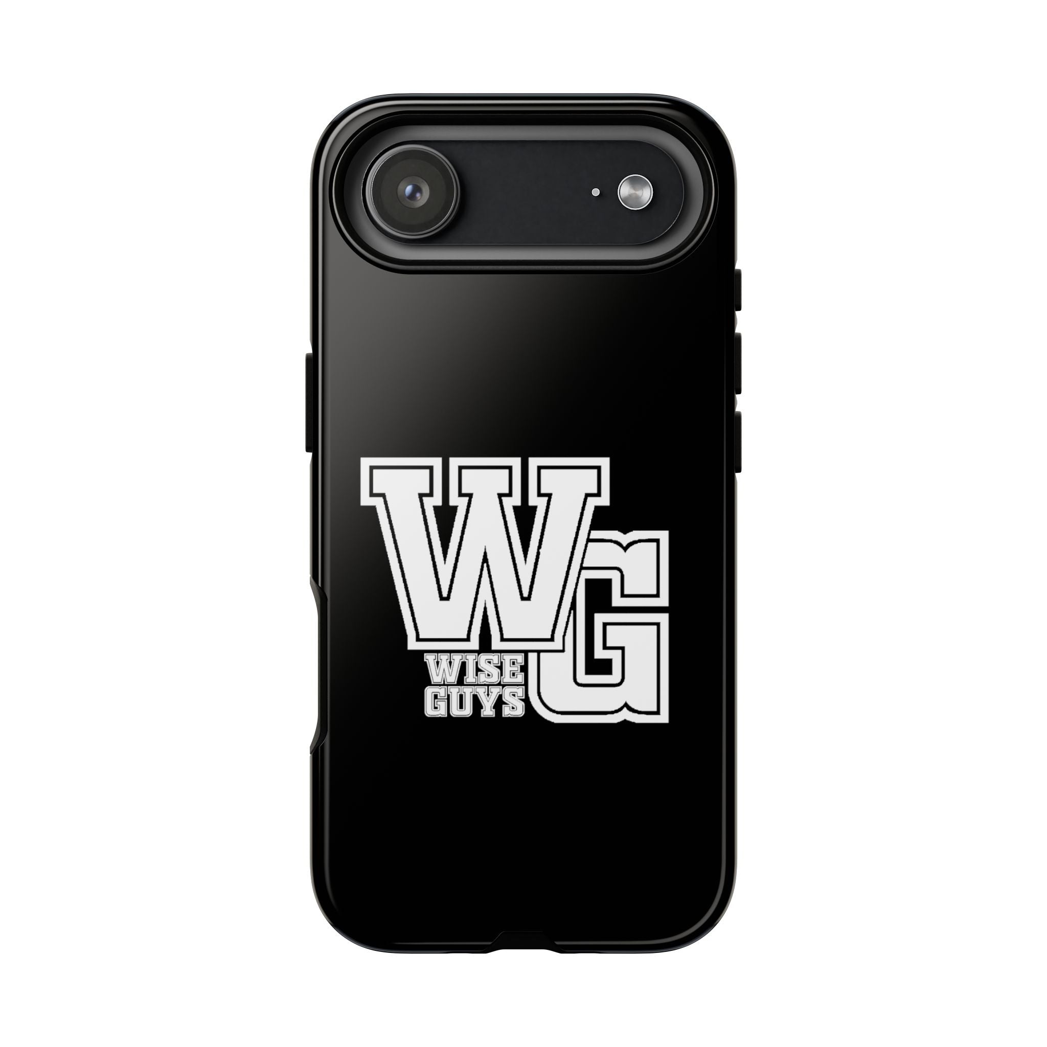 Wise Guys 'WG' Tough Phone Case — Protective White Phone Cover