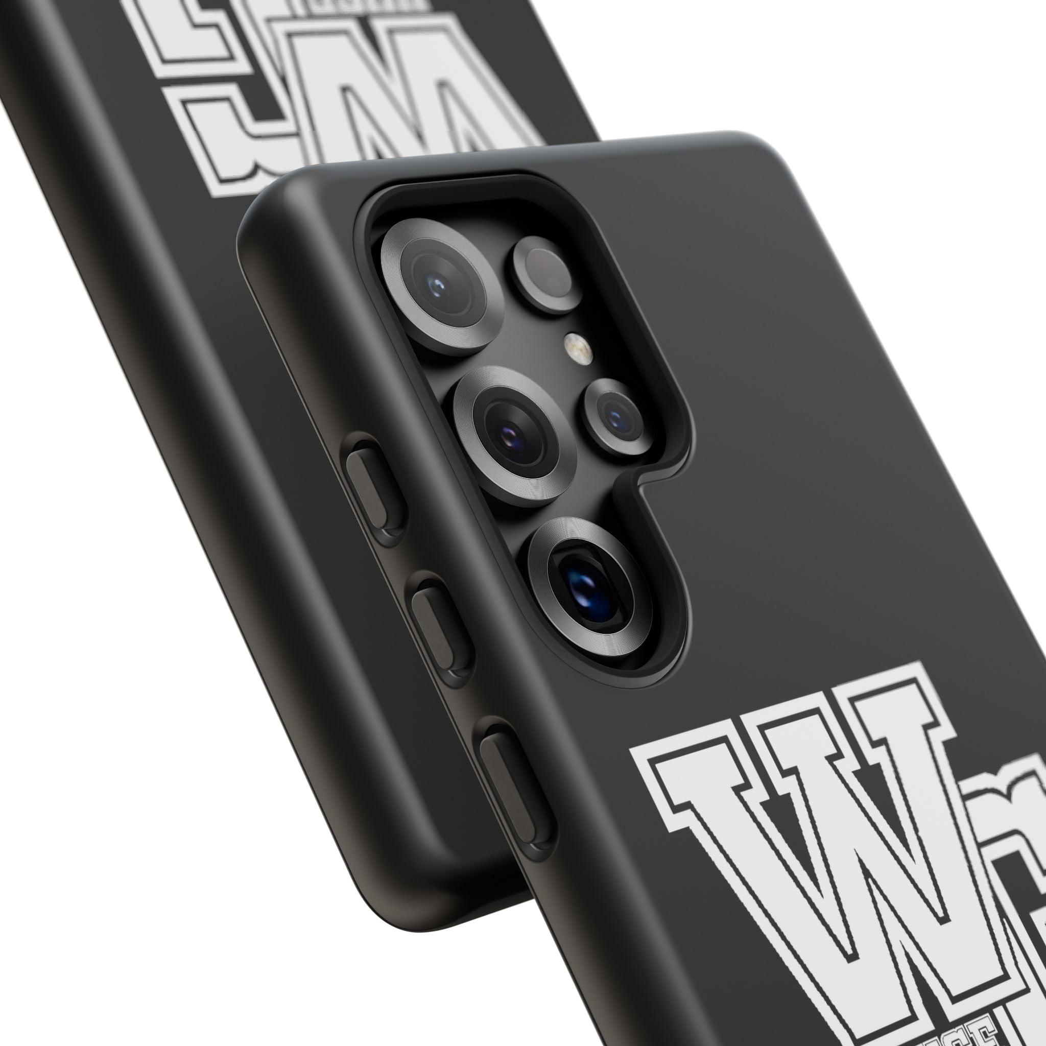 Wise Guys 'WG' Tough Phone Case — Protective White Phone Cover