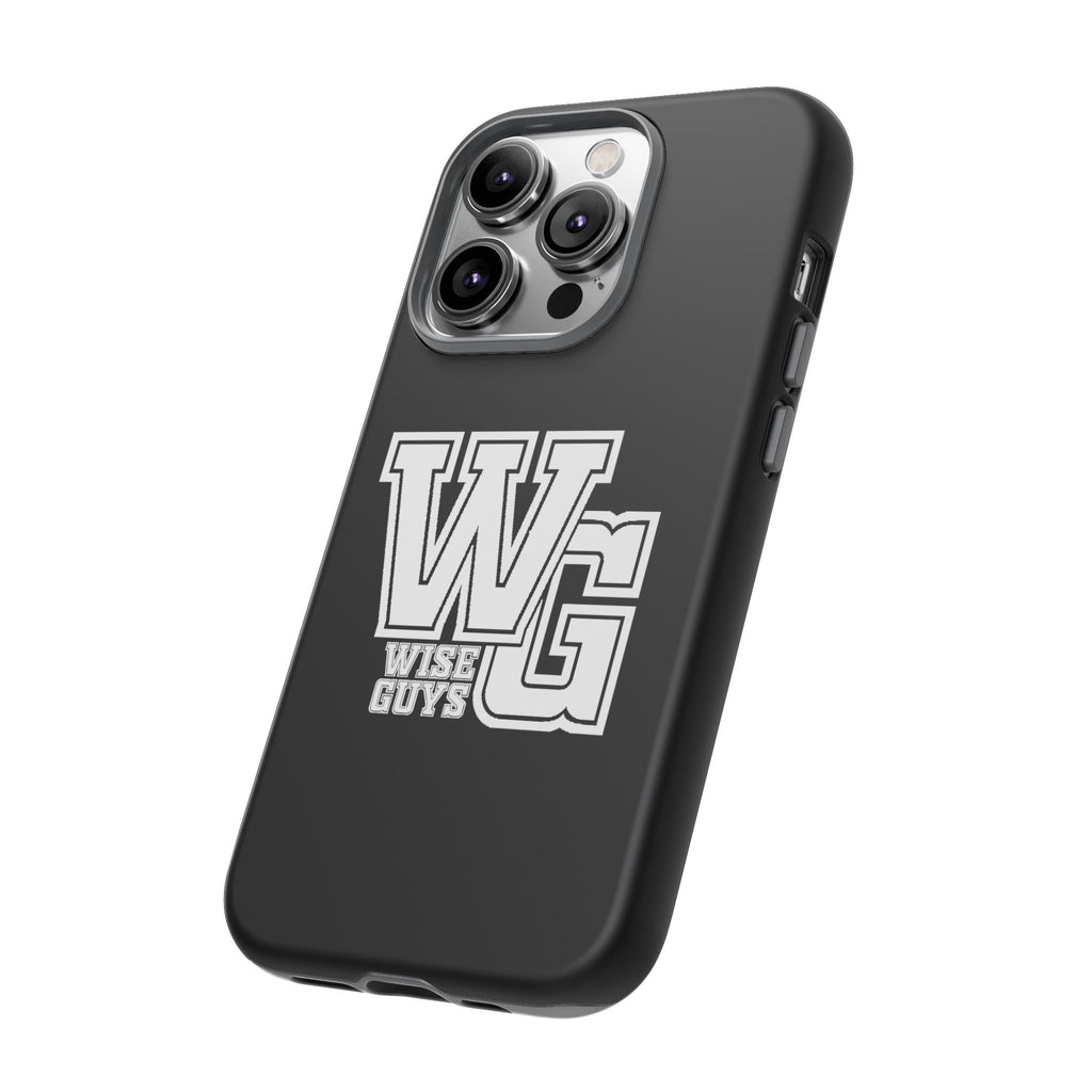 Wise Guys 'WG' Tough Phone Case — Protective White Phone Cover