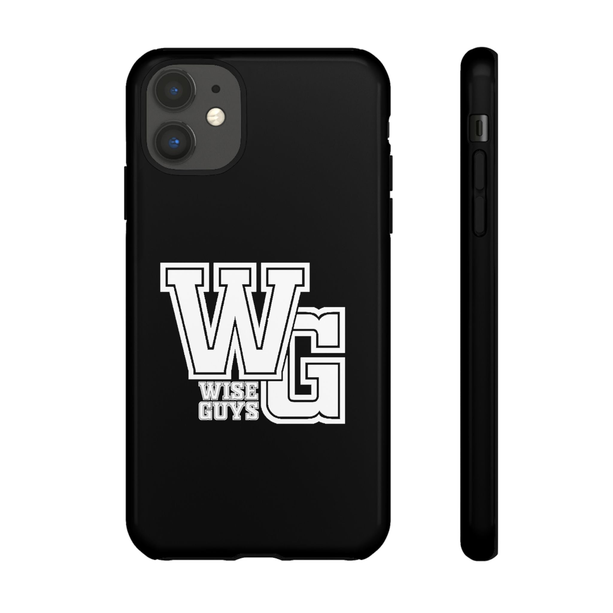 Wise Guys 'WG' Tough Phone Case — Protective White Phone Cover