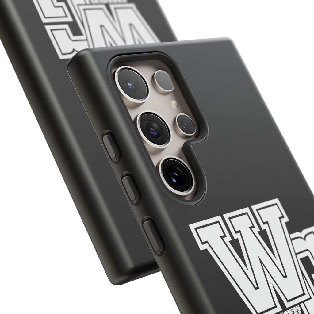 Wise Guys 'WG' Tough Phone Case — Protective White Phone Cover