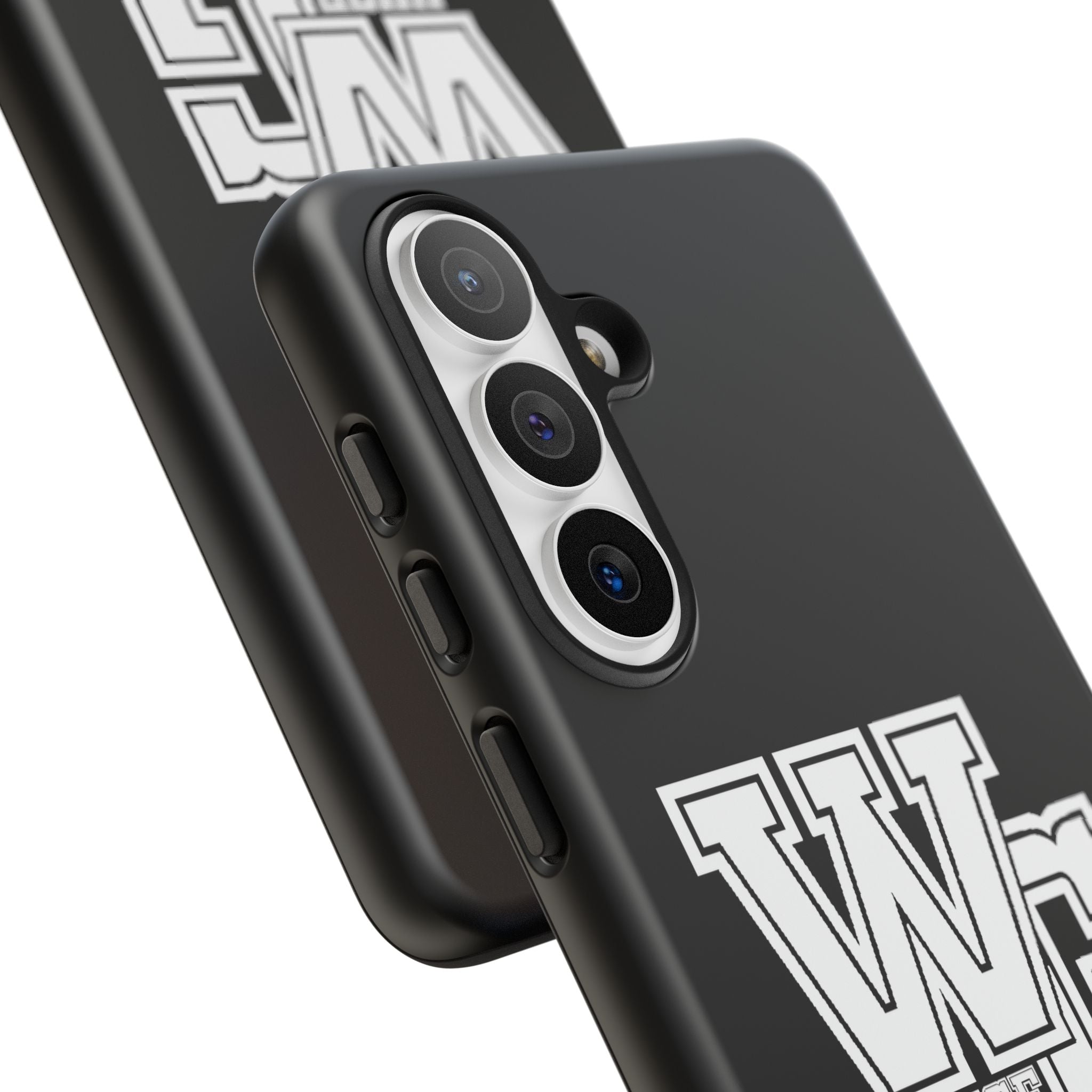 Wise Guys 'WG' Tough Phone Case — Protective White Phone Cover