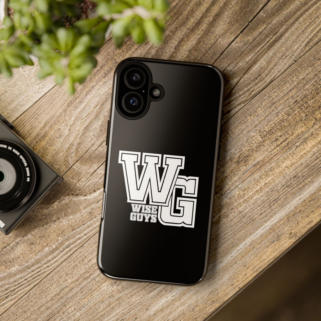 Wise Guys 'WG' Tough Phone Case — Protective White Phone Cover