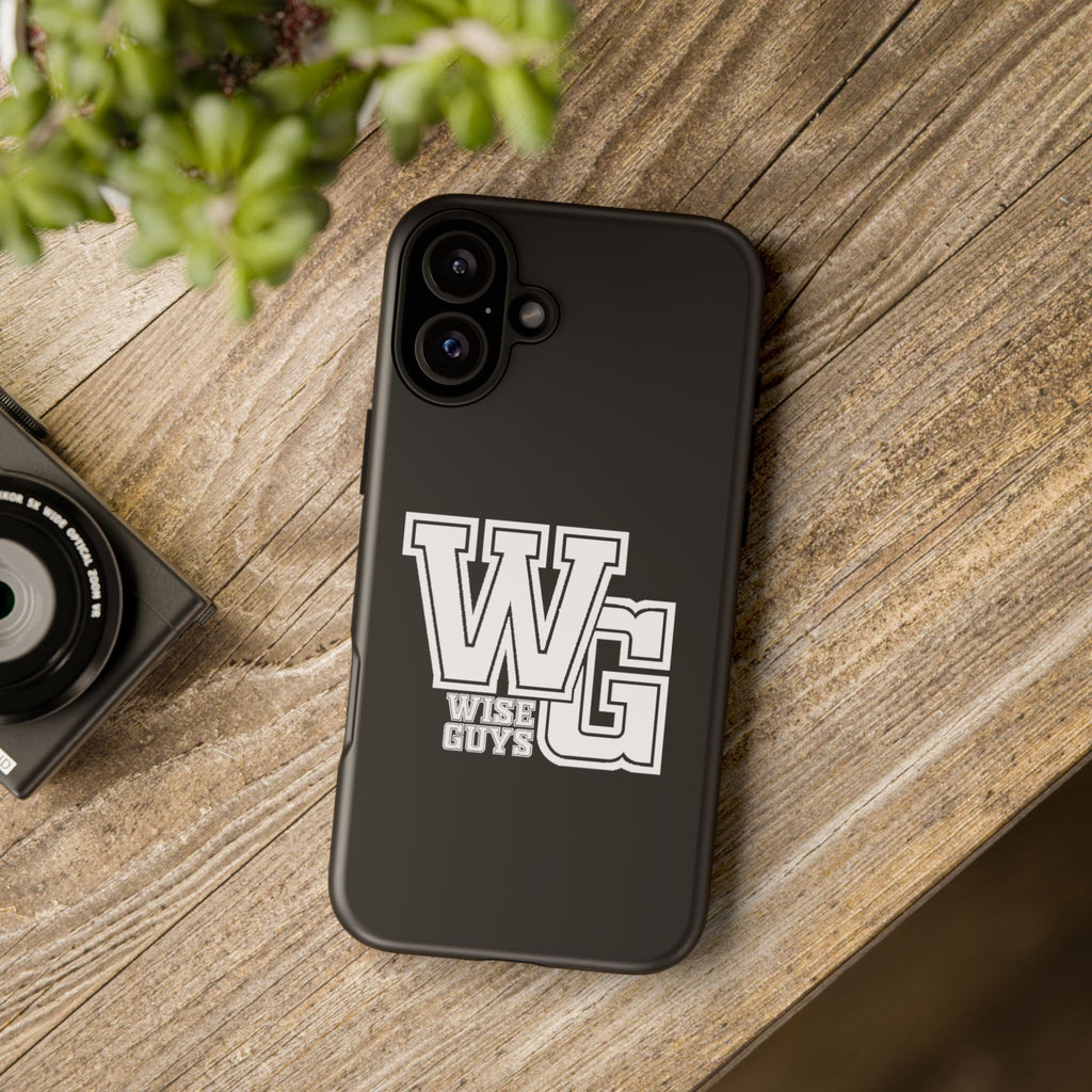 Wise Guys 'WG' Tough Phone Case — Protective White Phone Cover