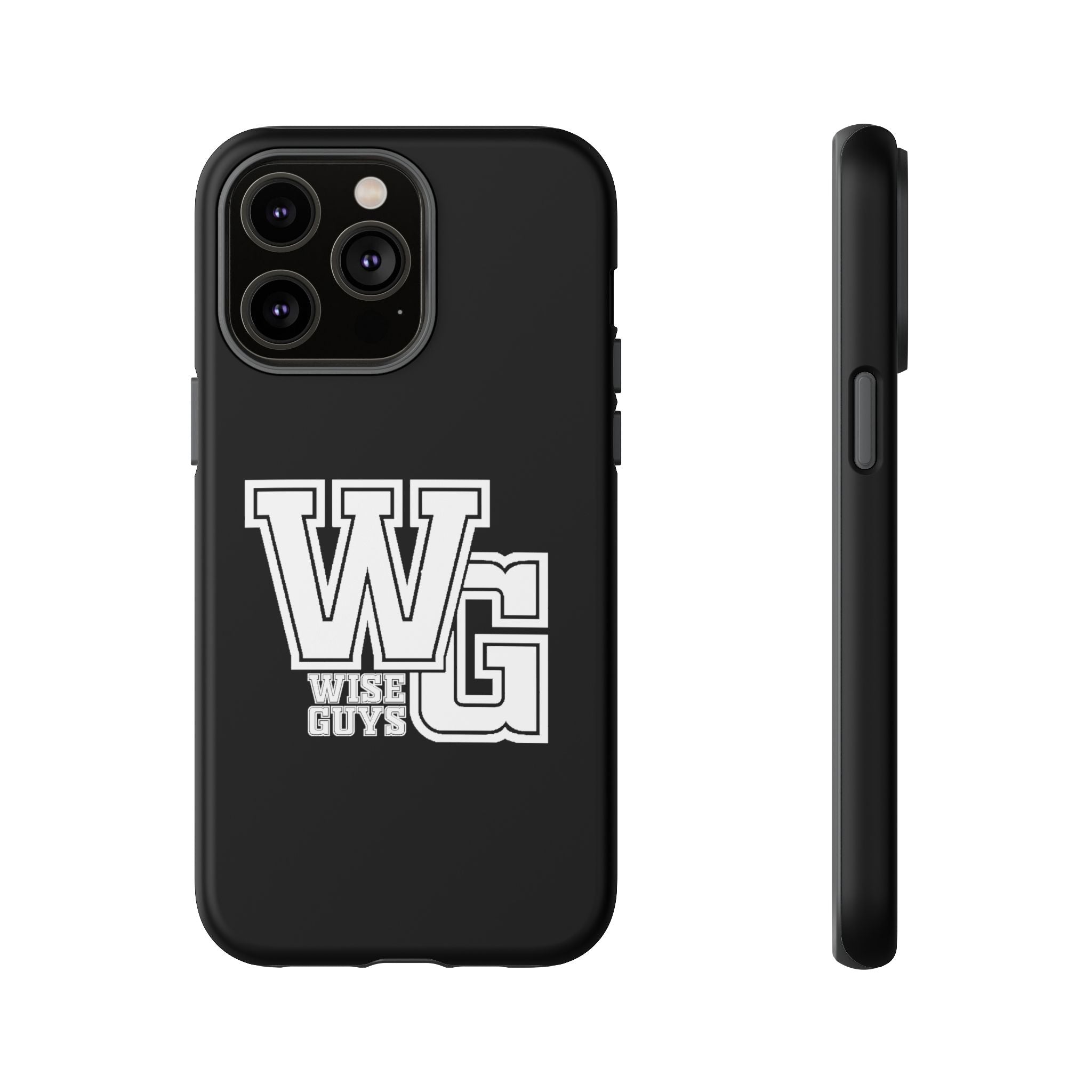 Wise Guys 'WG' Tough Phone Case — Protective White Phone Cover