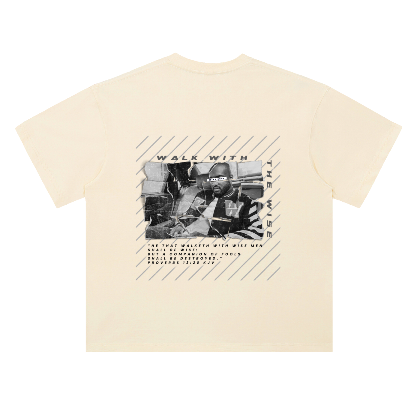 Heavyweight Drop Shoulder Cotton T-Shirt