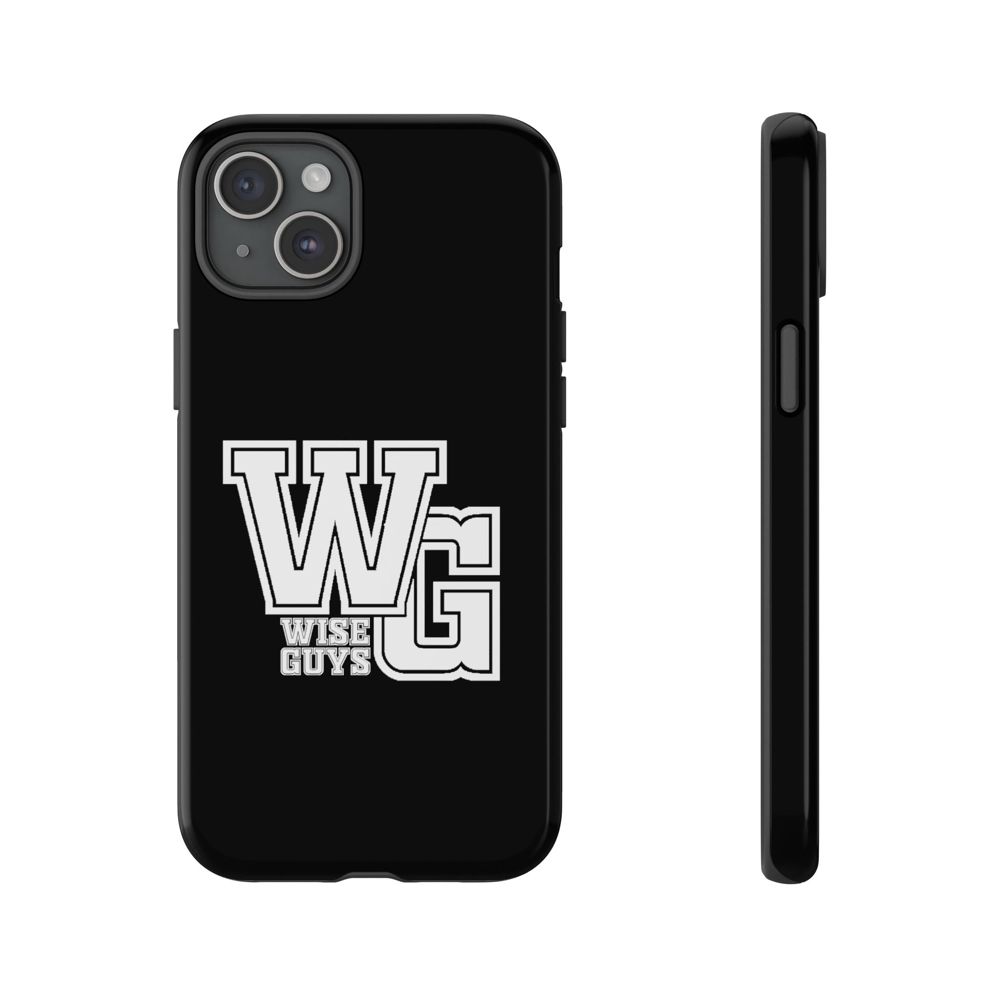 Wise Guys 'WG' Tough Phone Case — Protective White Phone Cover