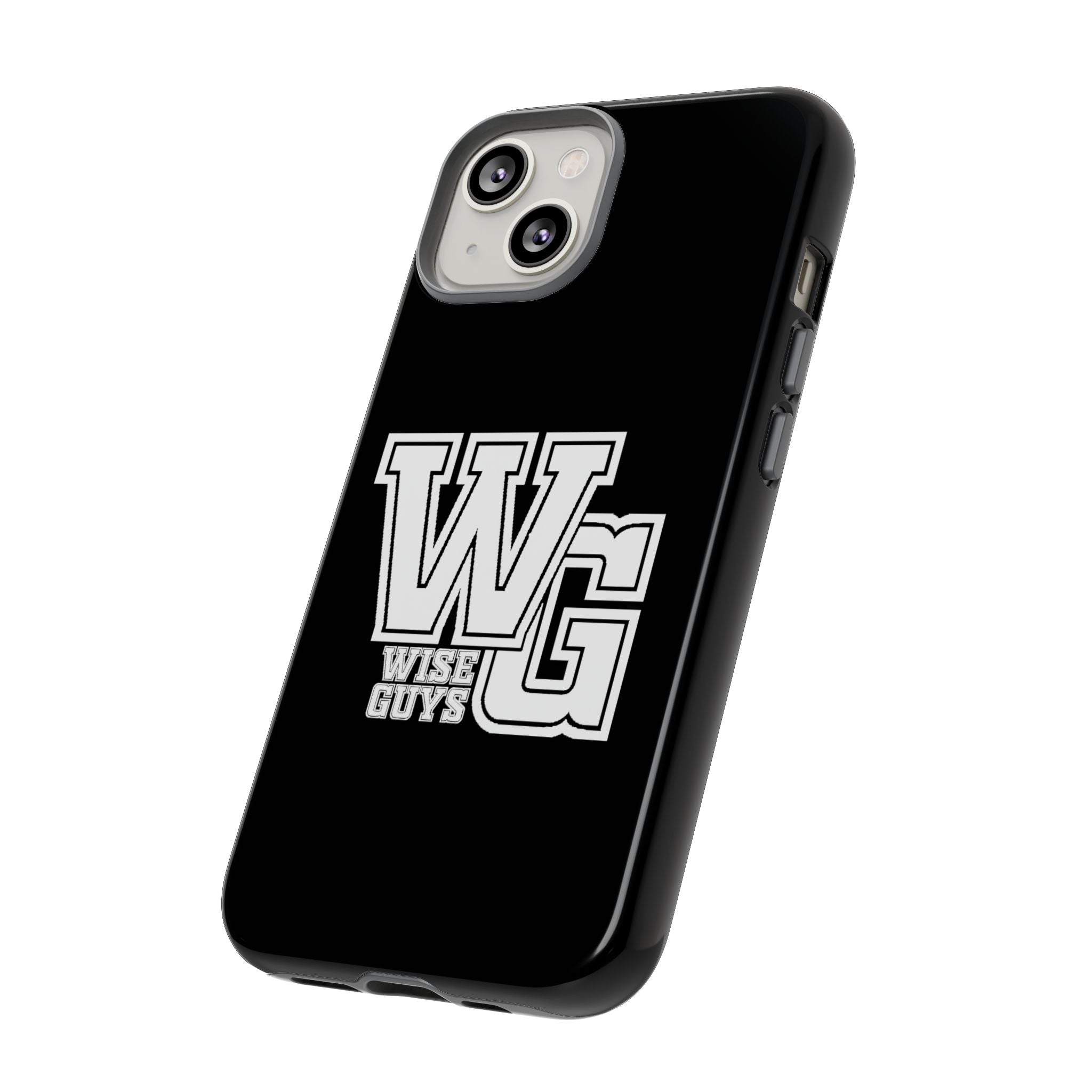 Wise Guys 'WG' Tough Phone Case — Protective White Phone Cover