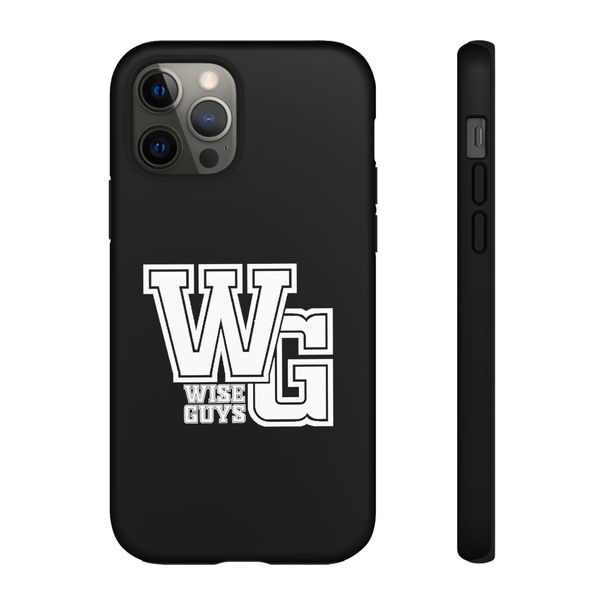 Wise Guys 'WG' Tough Phone Case — Protective White Phone Cover