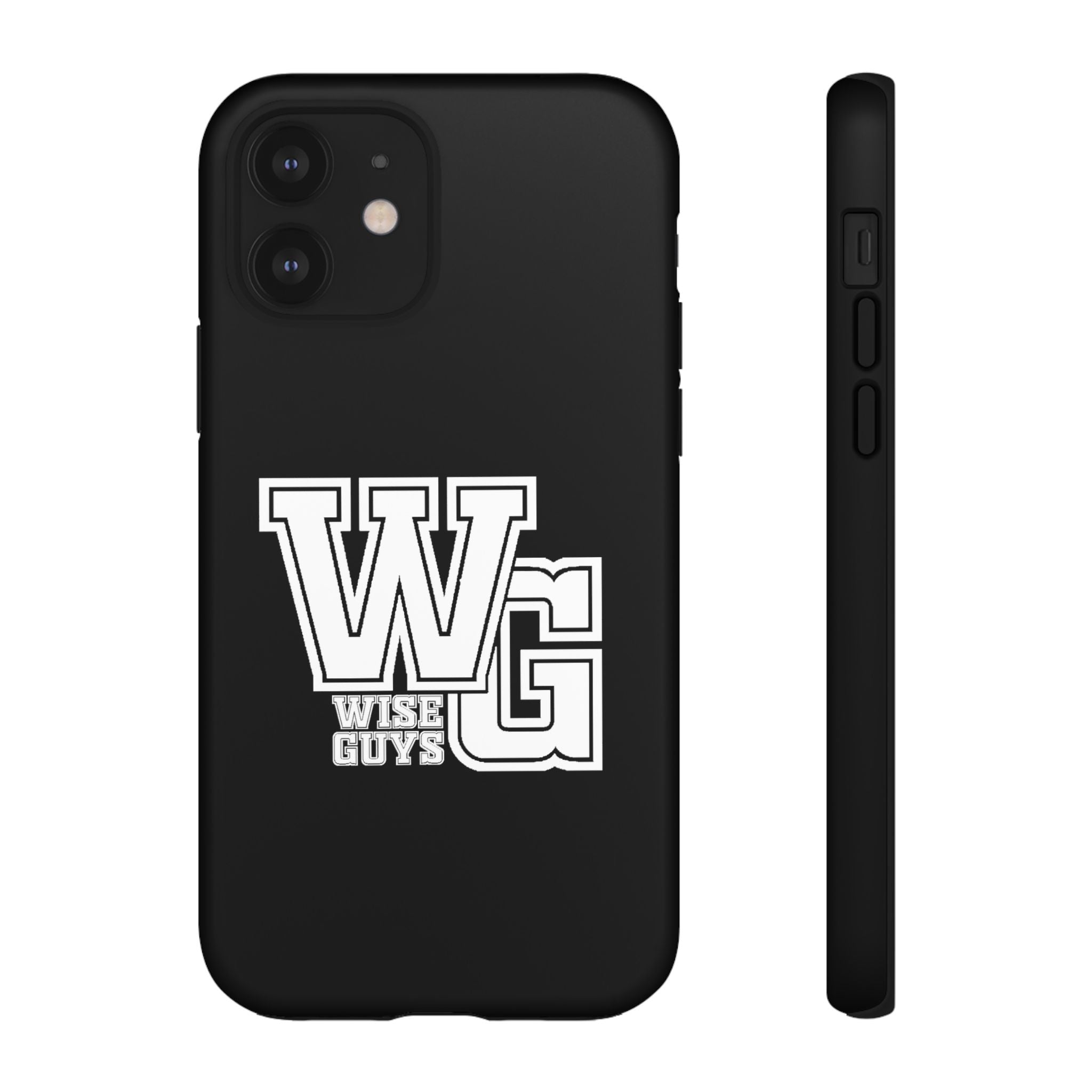Wise Guys 'WG' Tough Phone Case — Protective White Phone Cover
