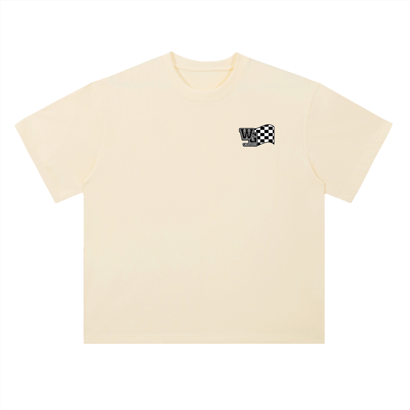 Heavyweight Drop Shoulder Cotton T-Shirt